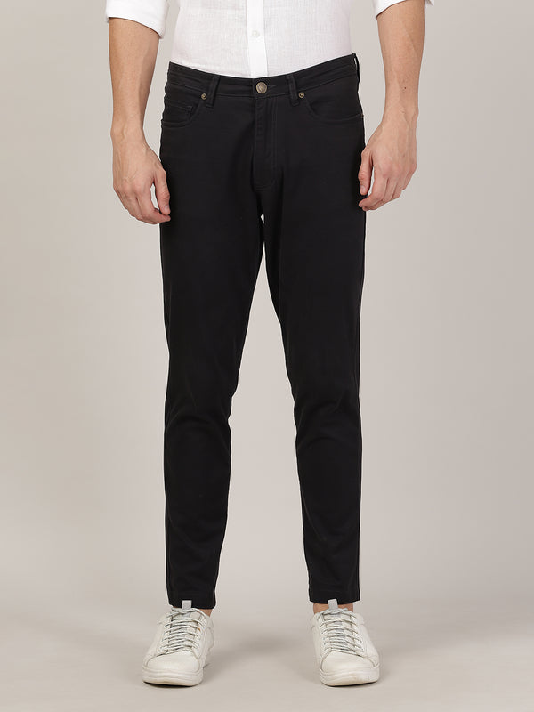 Men's Premium Twill Jeans - Stone Black