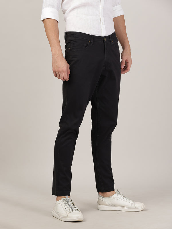 Men's Premium Twill Jeans - Stone Black