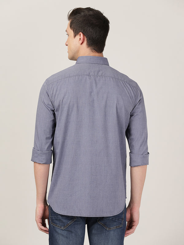 Men's Premium Regular Fit Dress Shirt - Grey