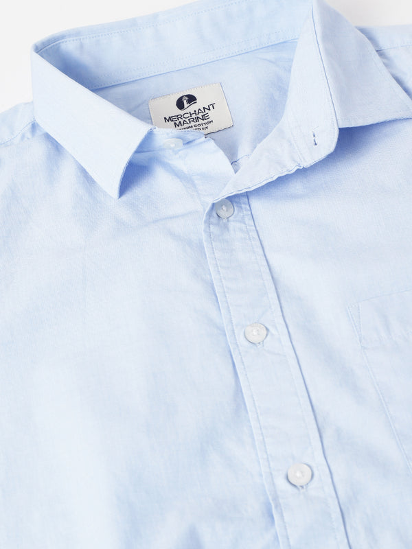 Men's Premium Regular Fit Dress Shirt - Light Blue