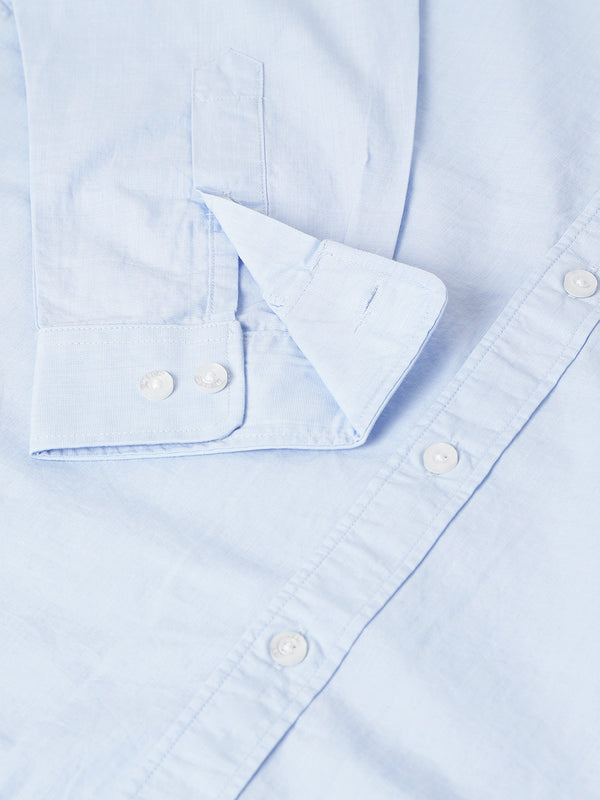 Men's Premium Regular Fit Dress Shirt - Light Blue