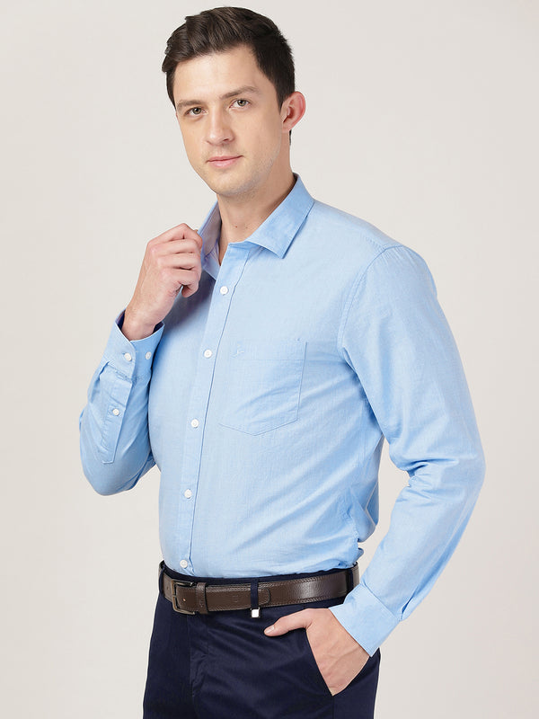 Men's Filafil Tailored Fit Shirt - Cerulean Blue