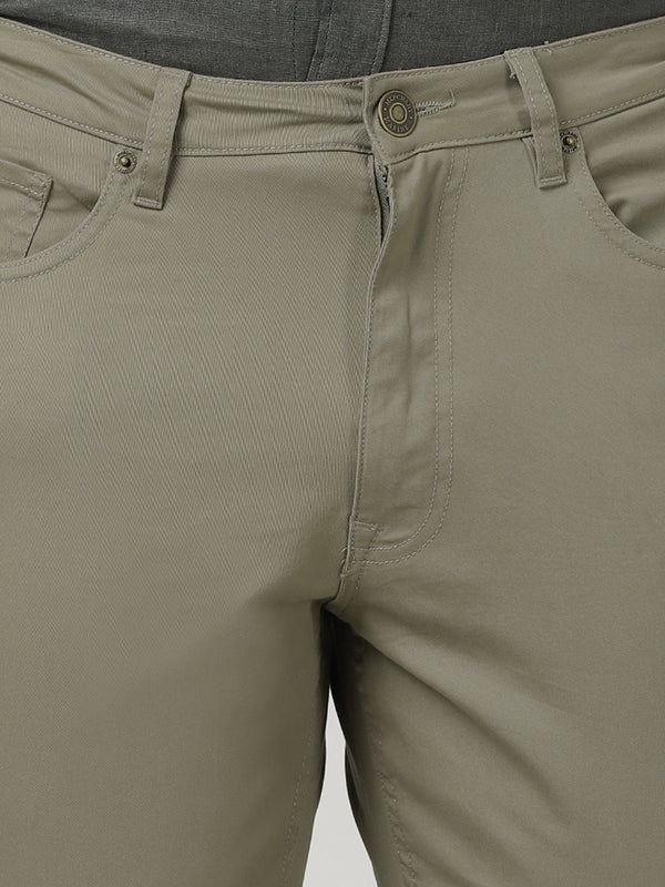 Men's Premium Lightweight Travel Twill Jeans -  Dark Beige