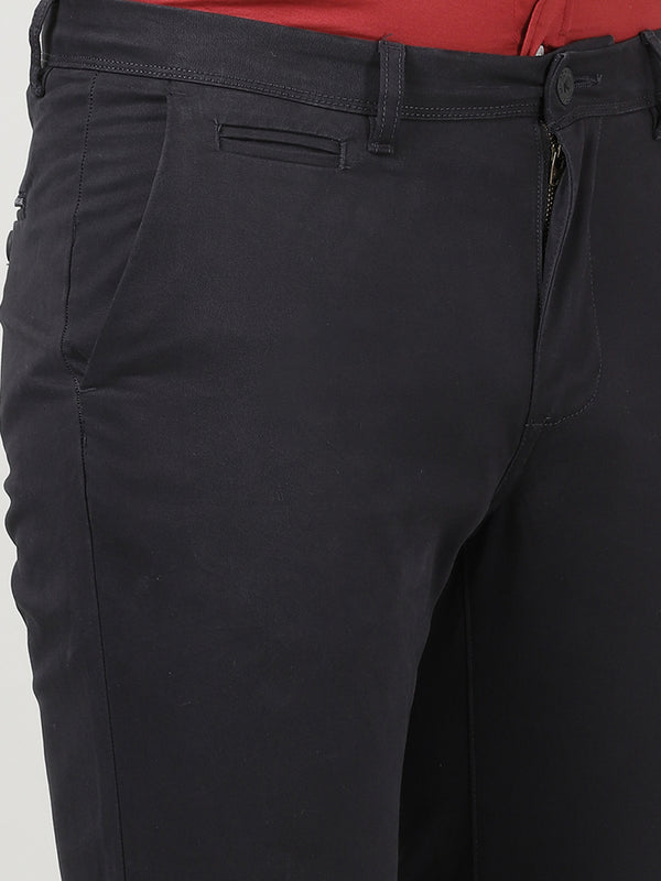 Men's Premium Stretchable Slim Fit Chino Pants - St. Joe Black